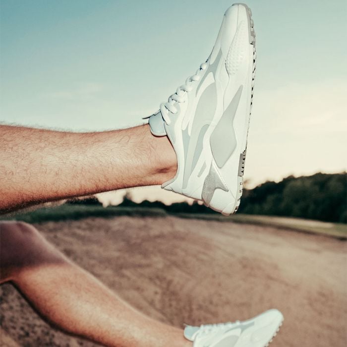 Puma RS-G Spikeless Shoes - White/Quiet Shade/Quarry