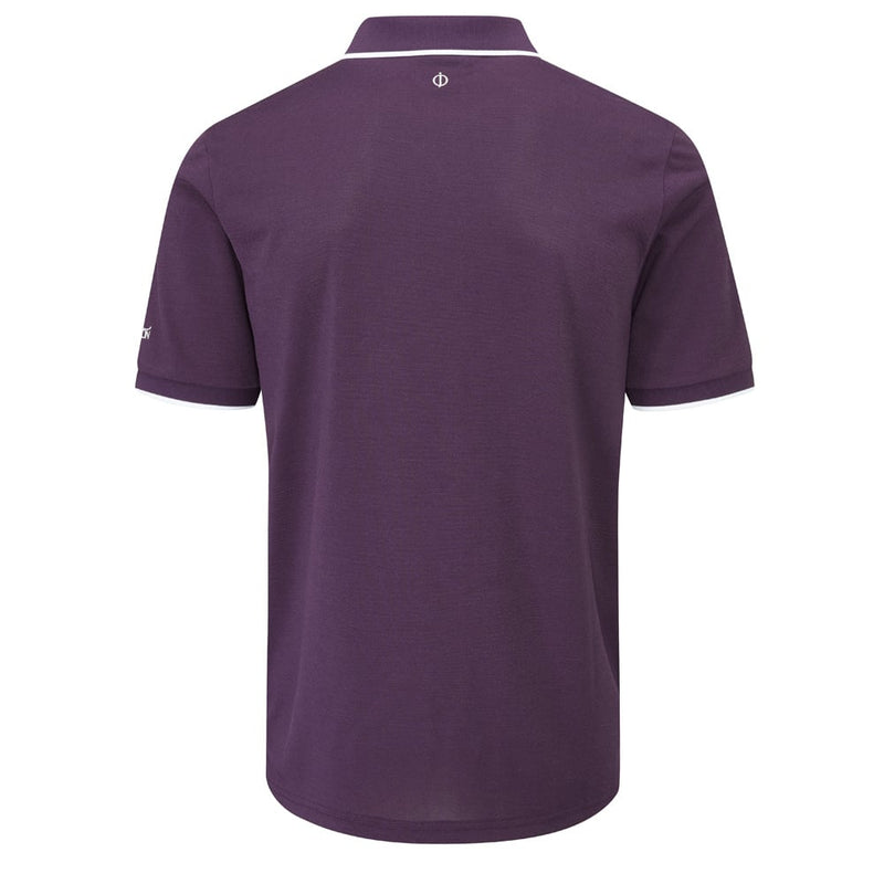 Oscar Jacobson Cooper Polo Shirt - Plum