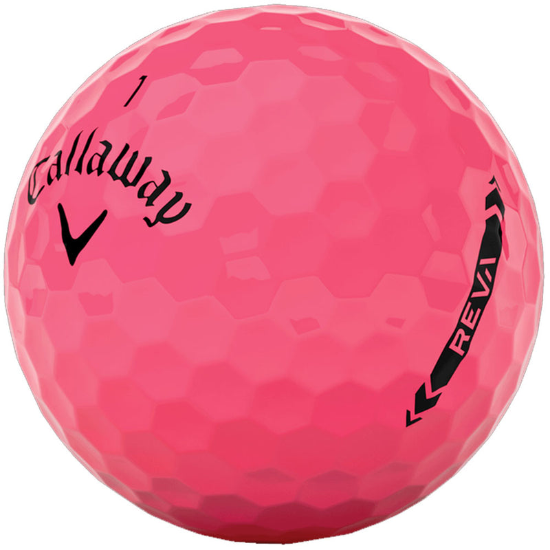 Callaway REVA Golf Balls - Pink - 12 Pack