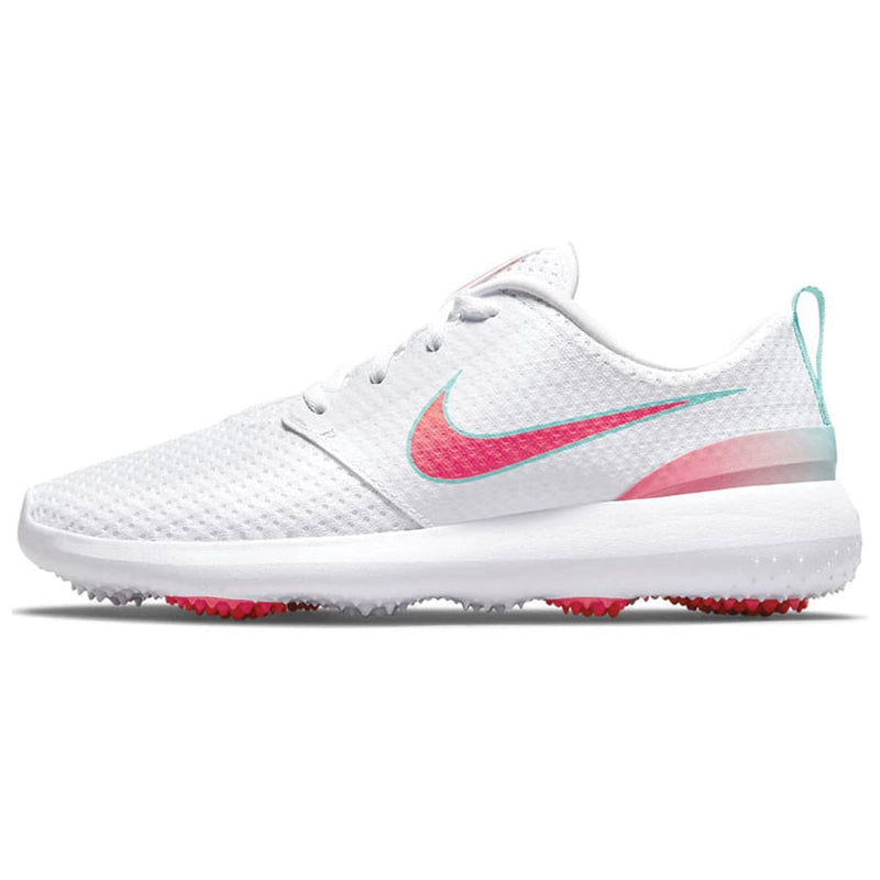 Nike Roshe G Spikeless Shoes - White/Hot Punch/Aurora