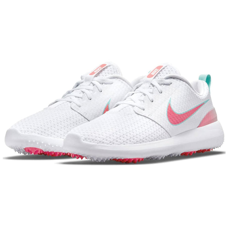 Nike Roshe G Spikeless Shoes - White/Hot Punch/Aurora