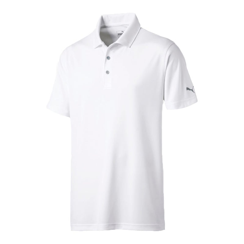 Puma Rotation Golf Polo - Bright White