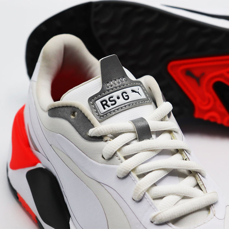 Puma RS-G Spikeless Shoes - White/Black/Red Blast