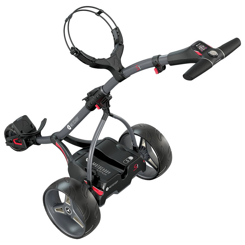 Motocaddy S1 Electric Golf Trolley - Extended 36 Hole Lithium Battery