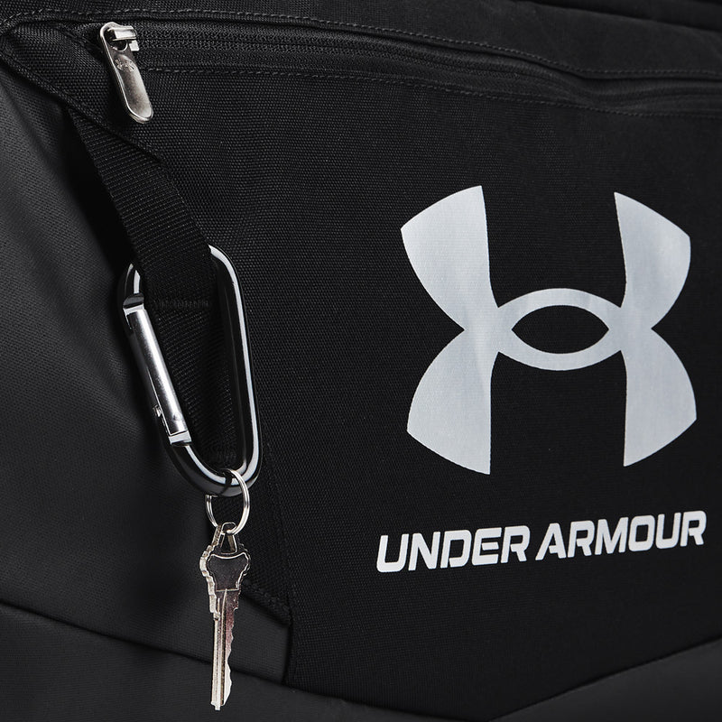 Under Armour Undeniable 5.0 Medium Duffle Bag - Black/Black/Metallic Silver