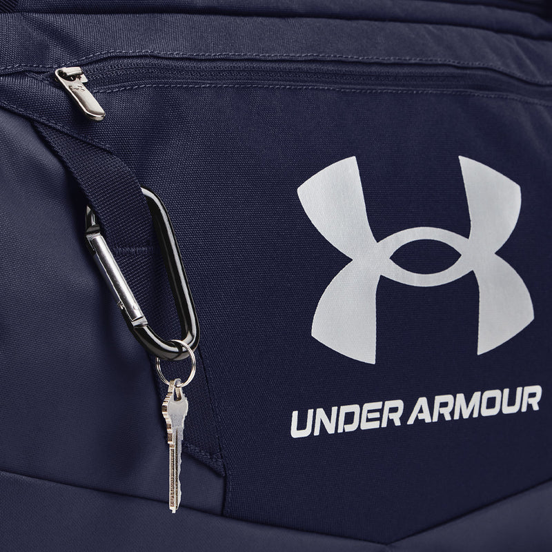 Under Armour Undeniable 5.0 Medium Duffle Bag - Midnight Navy/Midnight Navy/Metallic Silver