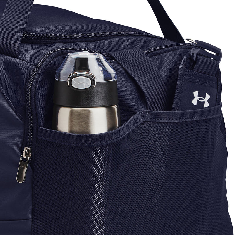 Under Armour Undeniable 5.0 Medium Duffle Bag - Midnight Navy/Midnight Navy/Metallic Silver