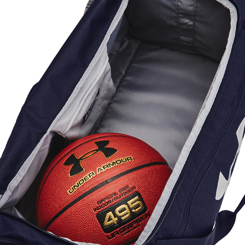 Under Armour Undeniable 5.0 Medium Duffle Bag - Midnight Navy/Midnight Navy/Metallic Silver