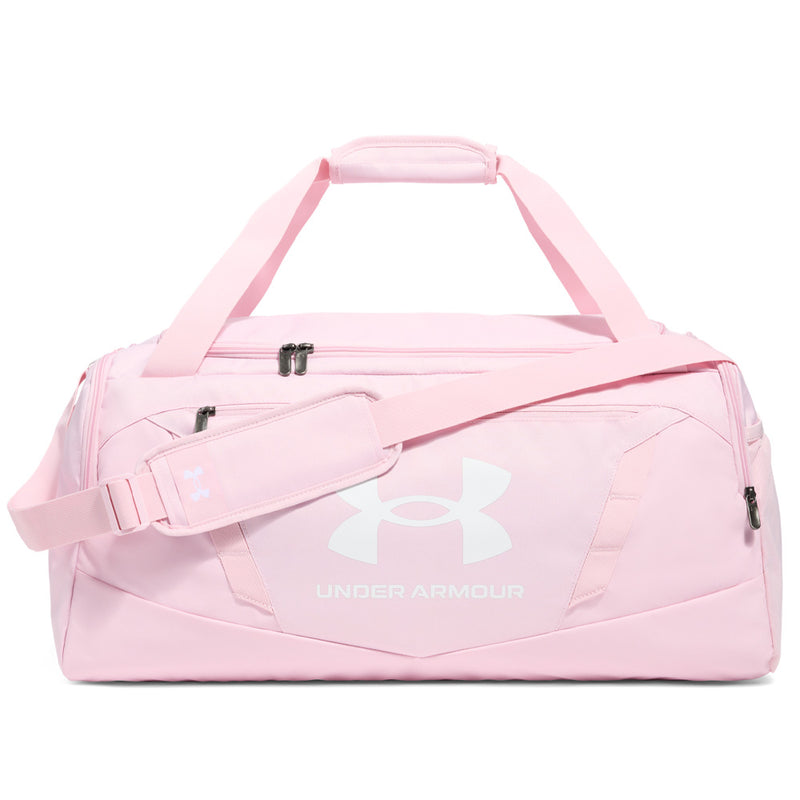 Under Armour Undeniable 5.0 Medium Duffle Bag - Prime Pink/Prime Pink/White