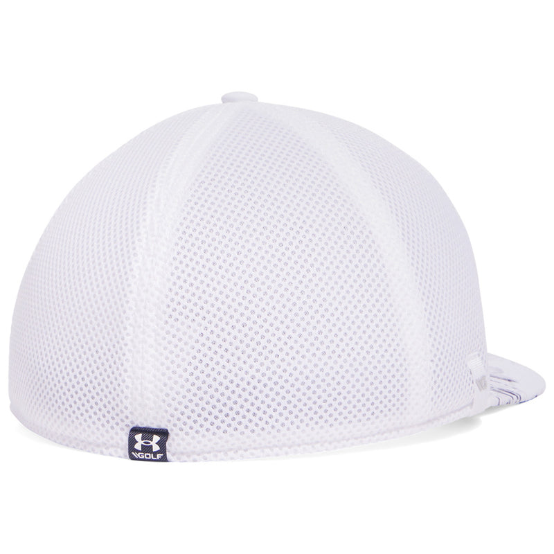 Under Armour Iso-chill Drive Low Stretch Fit Cap - White/White/Blue