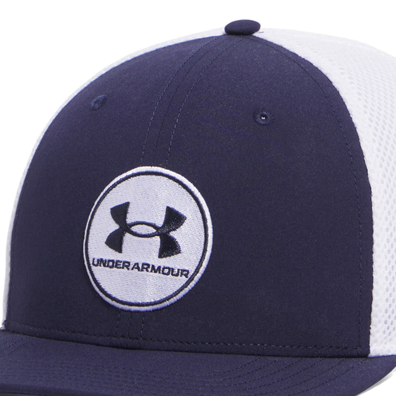 Under Armour Iso-chill Drive Low Stretch Fit Cap - Midnight Navy/Midnight Navy