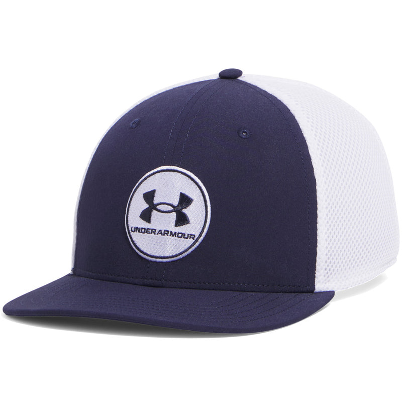 Under Armour Iso-chill Drive Low Stretch Fit Cap - Midnight Navy/Midnight Navy