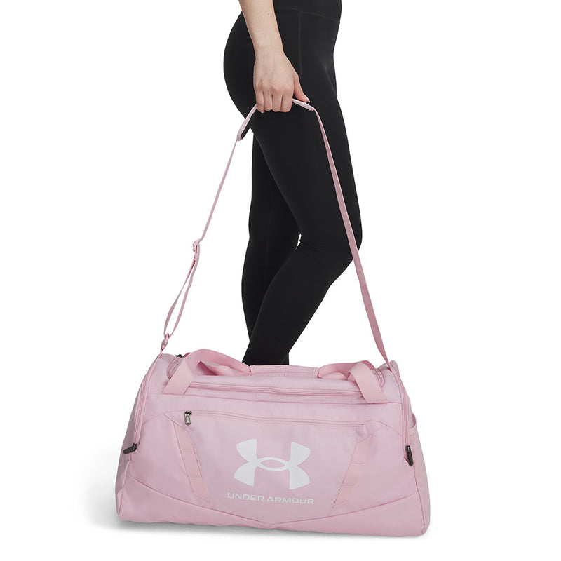 Under Armour Undeniable 5.0 Medium Duffle Bag - Prime Pink/Prime Pink/White