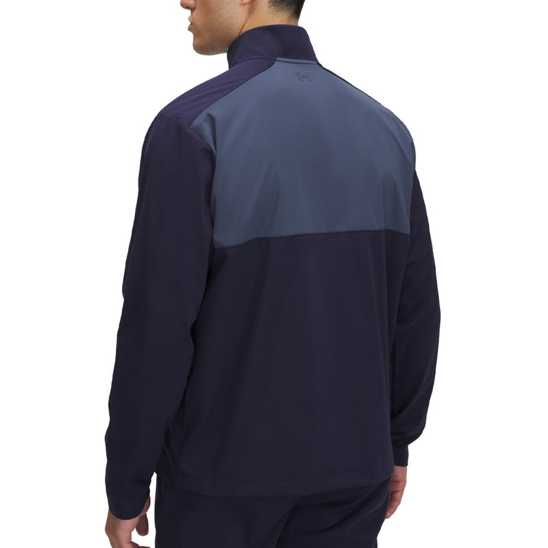 Under Armour Drive Wind Half Zip Pullover - Midnight Navy/Downpour Grey/Downpour Grey