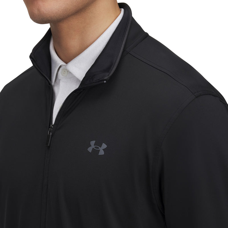 Under Armour Drive Full Zip Pullover - Black/Castlerock