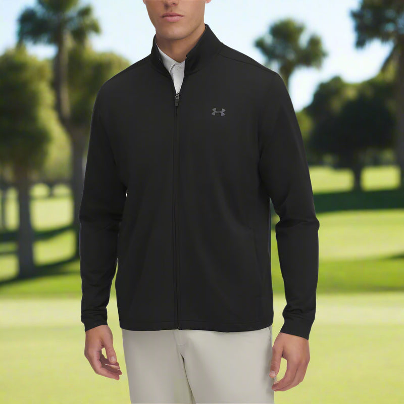 Under Armour Drive Full Zip Pullover - Black/Castlerock