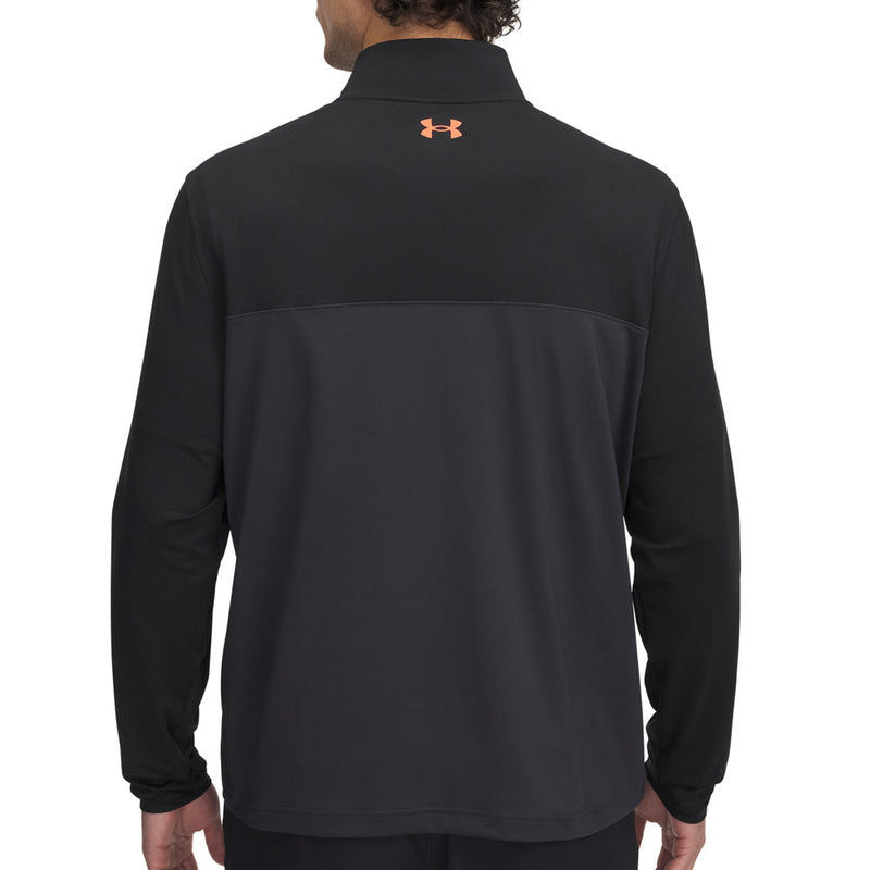 Under Armour T2G 1/4 Zip Pullover - Black/Anthracite/Fire