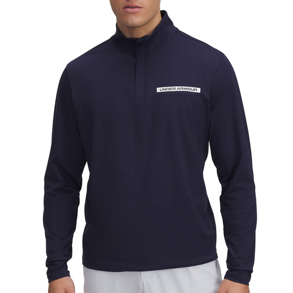 Under Armour T2G 1/4 Zip Pullover - Midnight Navy/White