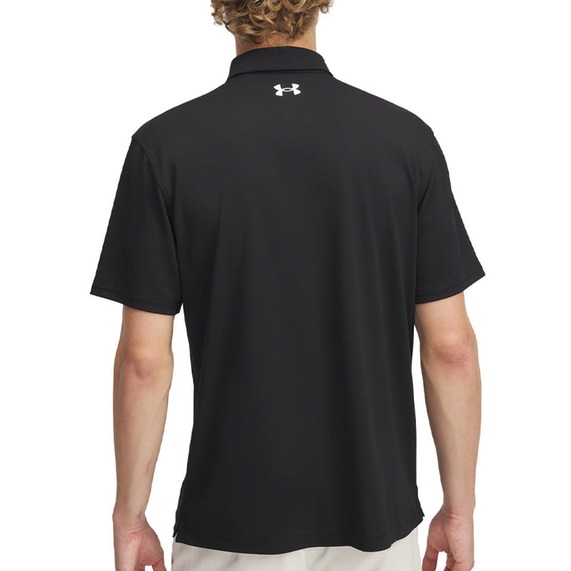 Under Armour T2G Pique Polo Shirt - Black/White