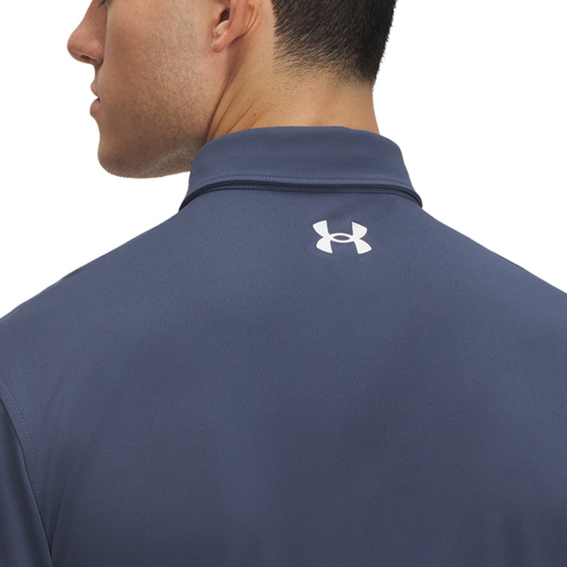 Under Armour T2G Pique Polo Shirt - Downpour Grey/White