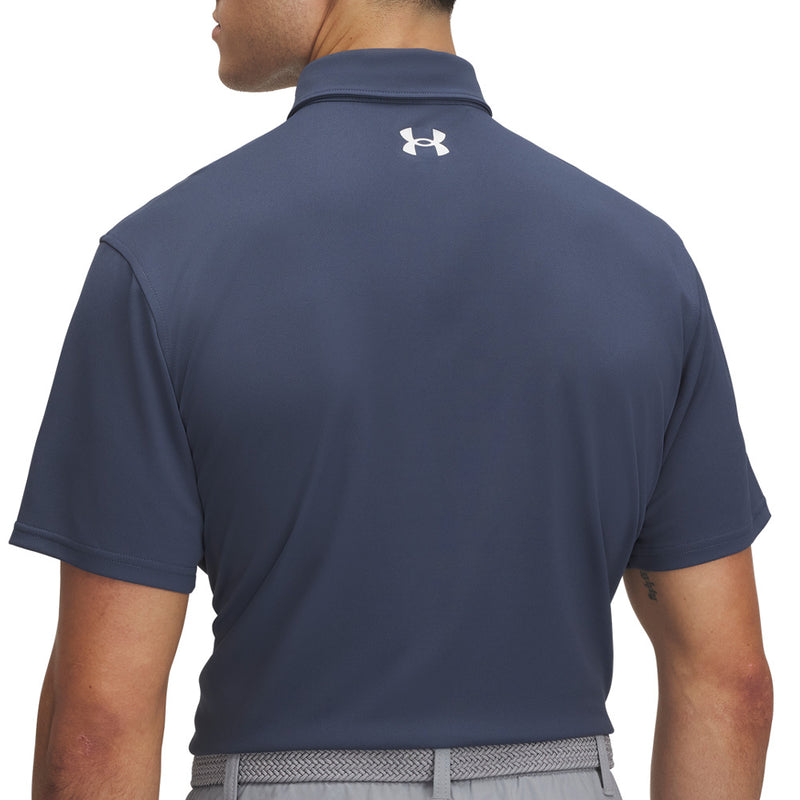 Under Armour T2G Pique Polo Shirt - Downpour Grey/White