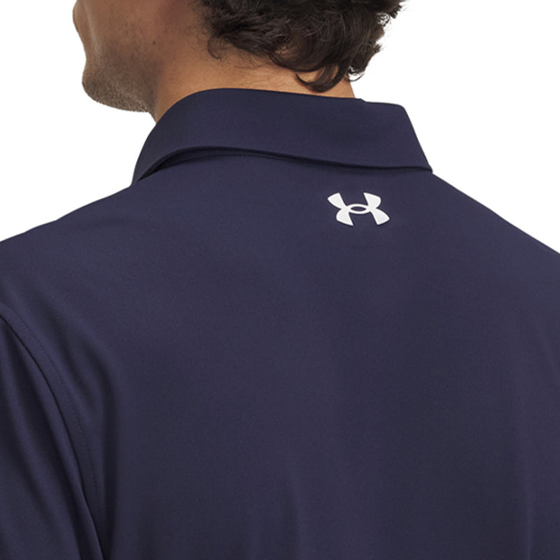 Under Armour T2G Pique Polo Shirt - Midnight Navy/White