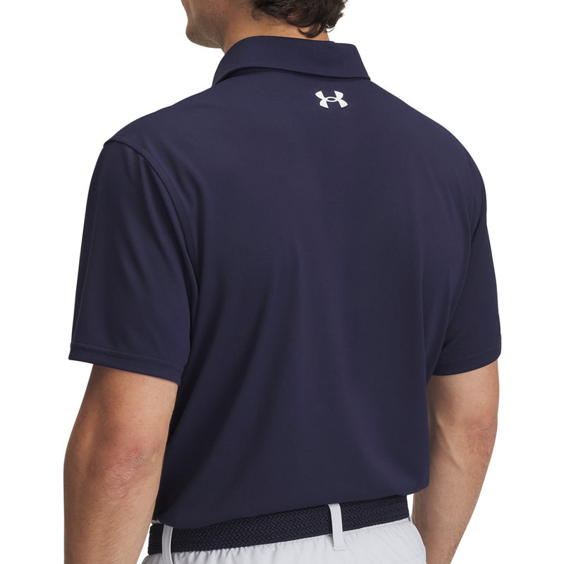 Under Armour T2G Pique Polo Shirt - Midnight Navy/White