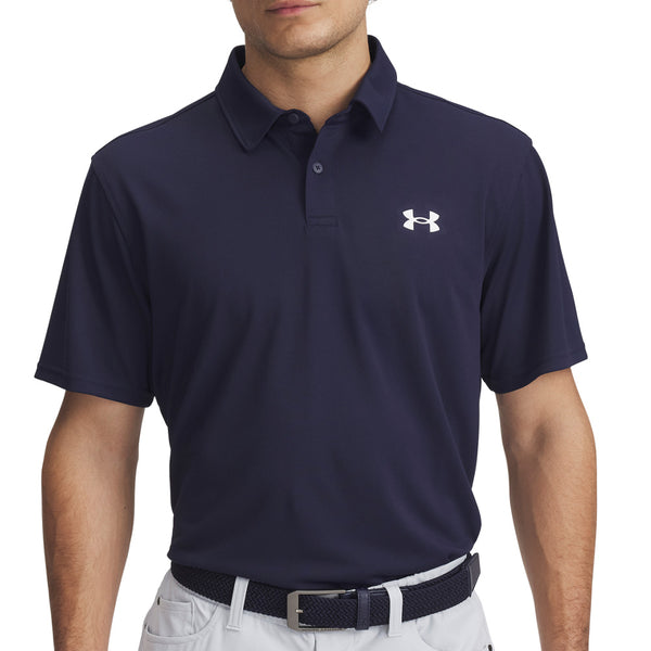 Under Armour T2G Pique Polo Shirt - Midnight Navy/White