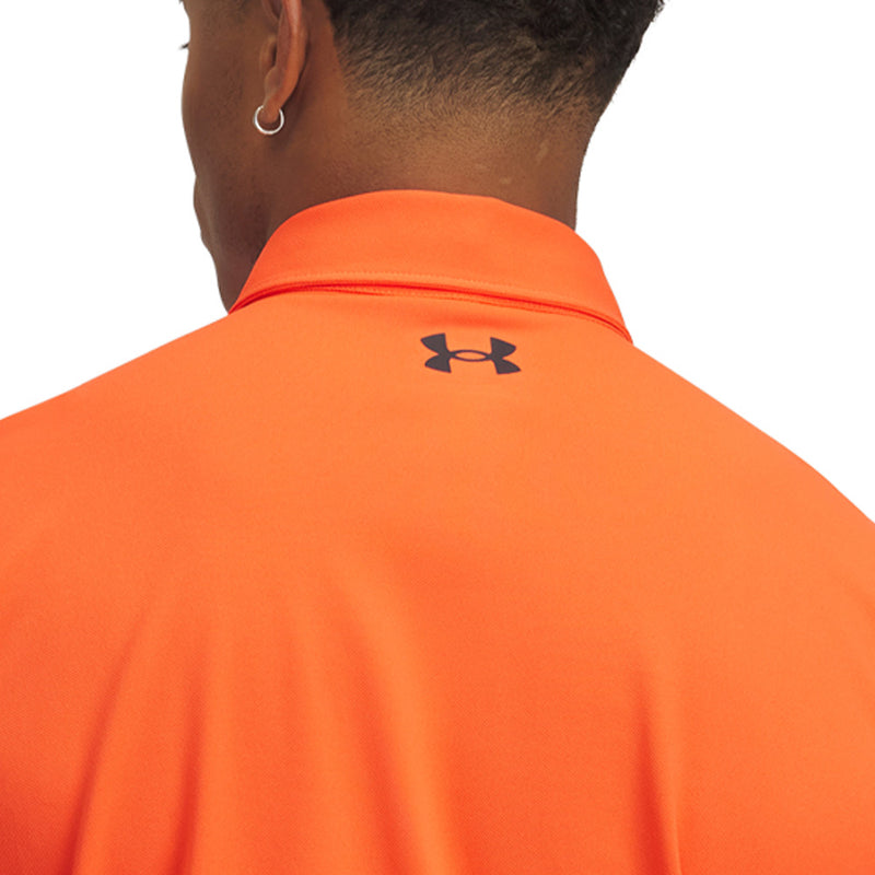 Under Armour T2G Pique Polo Shirt - Fire/Black