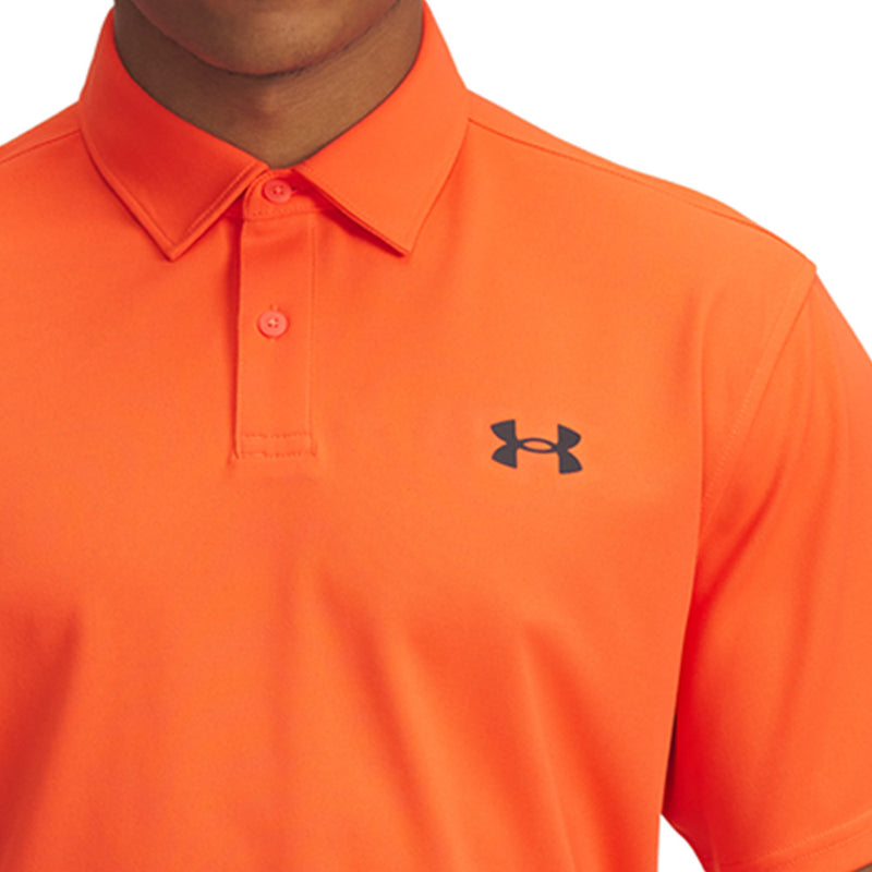 Under Armour T2G Pique Polo Shirt - Fire/Black