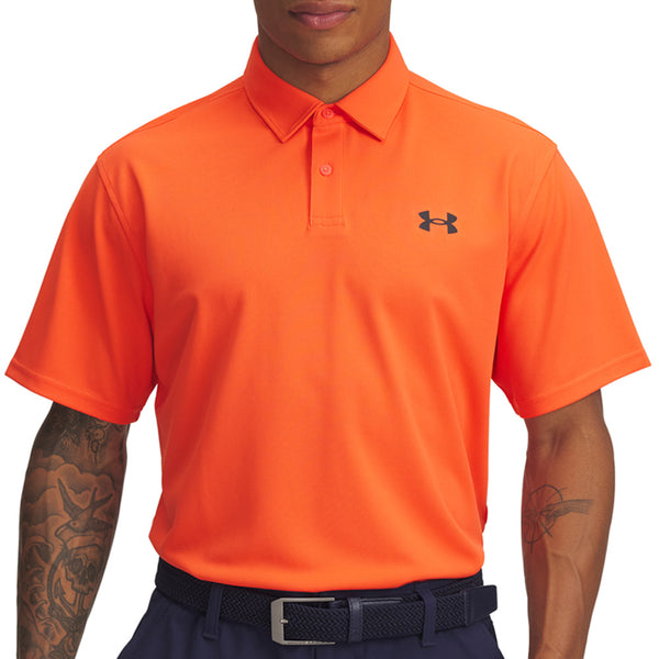 Under Armour T2G Pique Polo Shirt - Fire/Black