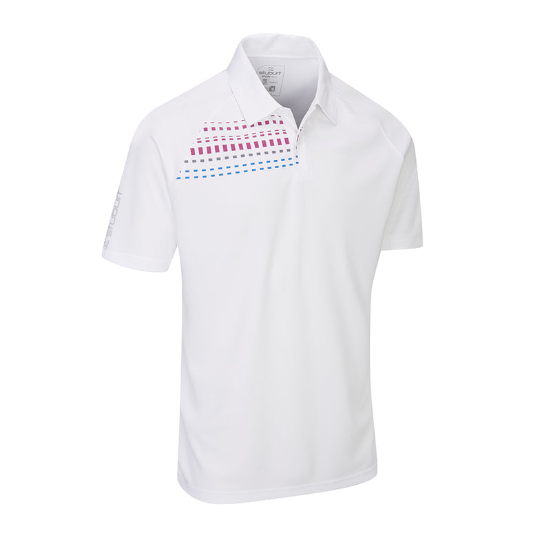 Stuburt Sport-Tech Sassay Polo Shirt - White