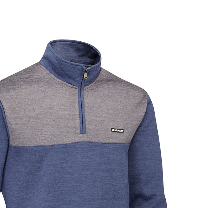 Stuburt Pro-Sport Zip Neck Performance Sweater - Midnight