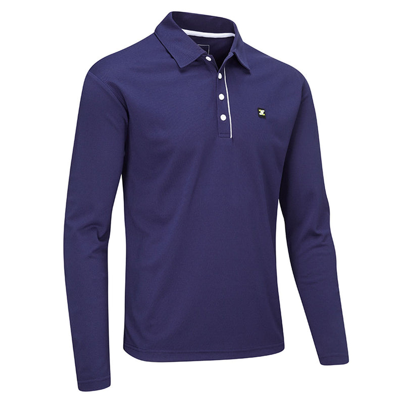 Stuburt Urban Long Sleeve Polo - Midnight