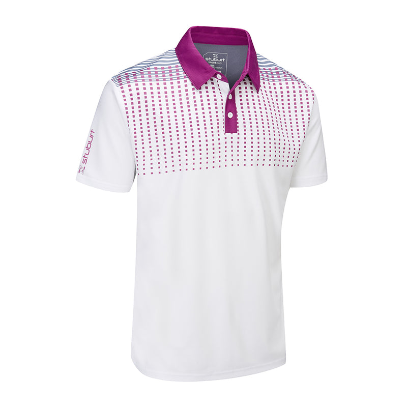 Stuburt Sport Tech Whixley Polo Shirt - Plum