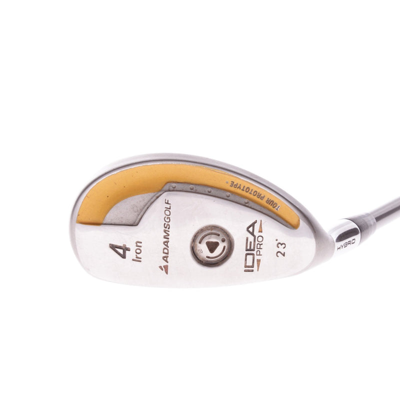 Adams Golf idea Pro Graphite Men's Left Hand Hybrid 4 23 Degree Regular - Accra 70i