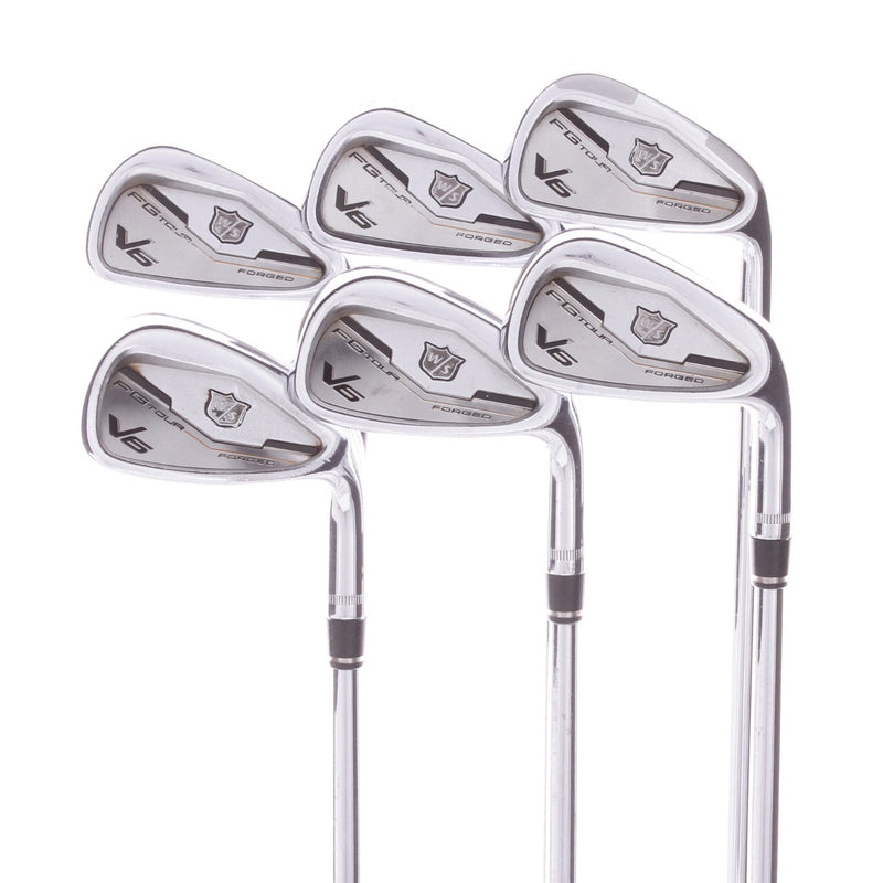 Wilson FG Tour v6 Steel Men's Right Hand Irons 5-PW Stiff - KBS Tour