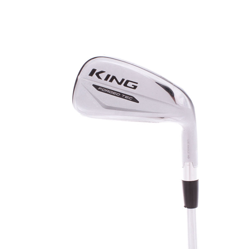 Cobra KING FORGED TEC Steel Men's Right Hand 7 Iron Extra Stiff - Dynamic Gold X100 AMT