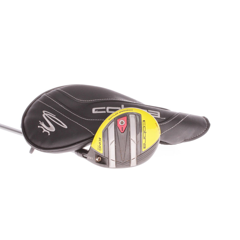 Cobra KING F9 Graphite Men's Right Hand Fairway 3 Wood 14.5 Degree Regular - UST MAMIYA HELIUM F3 59G