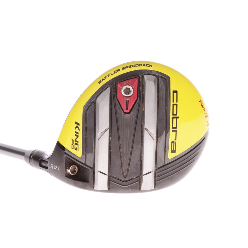 Cobra KING F9 Graphite Men's Right Hand Fairway 3 Wood 14.5 Degree Regular - UST MAMIYA HELIUM F3 59G