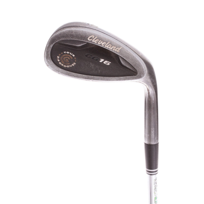 Cleveland CG16 TOUR ZIP GROOVE Steel Men's Right Hand Lob Wedge 60 Degree 12 Bounce Wedge Flex - Cleveland True Temper