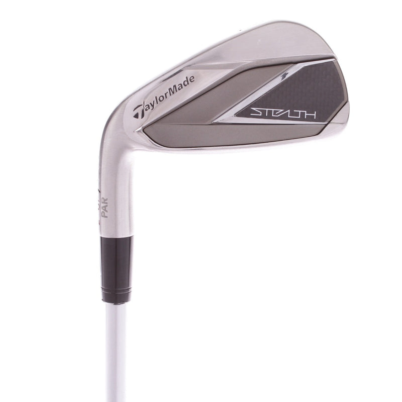 TaylorMade STEALTH Graphite Men's Left Hand 7 Iron +1/2"  Stiff - Mitsubishi TENSEI BLUE 80IR