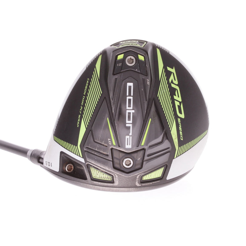 Cobra RAD SPEED Graphite Men's Right Hand Driver 10.5 Degree Stiff - FUJIKURA MOTORE F3