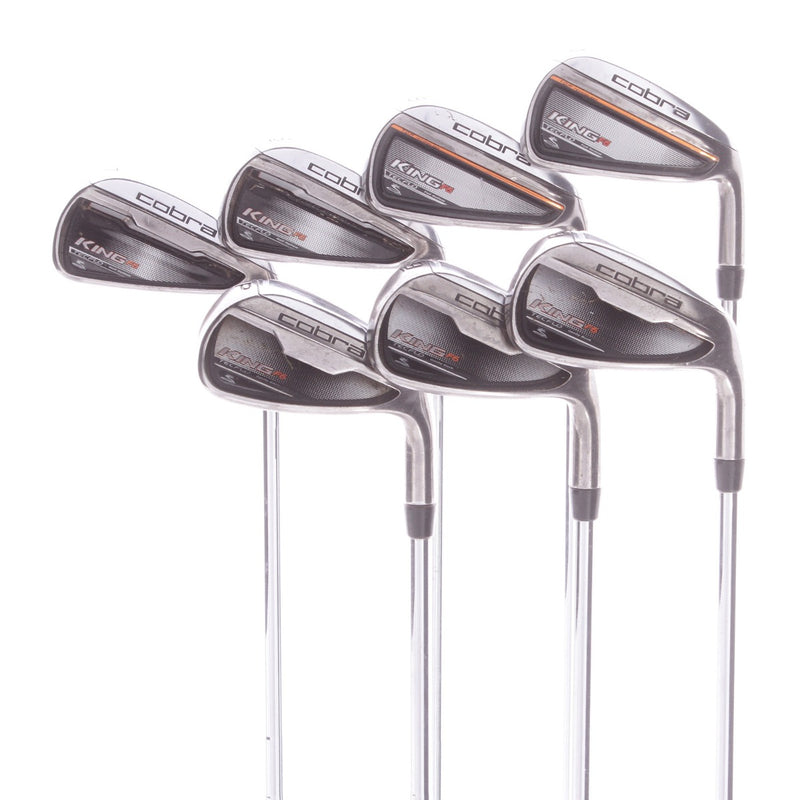 Cobra KING F6 Steel Irons 4-PW Stiff - KING F6 FLIGHTED