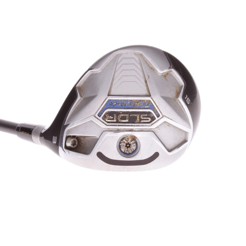 TaylorMade SLDR Graphite Men's Right Hand Fairway 3 Wood 15 Degree Stiff - Fujikura Speeder 77