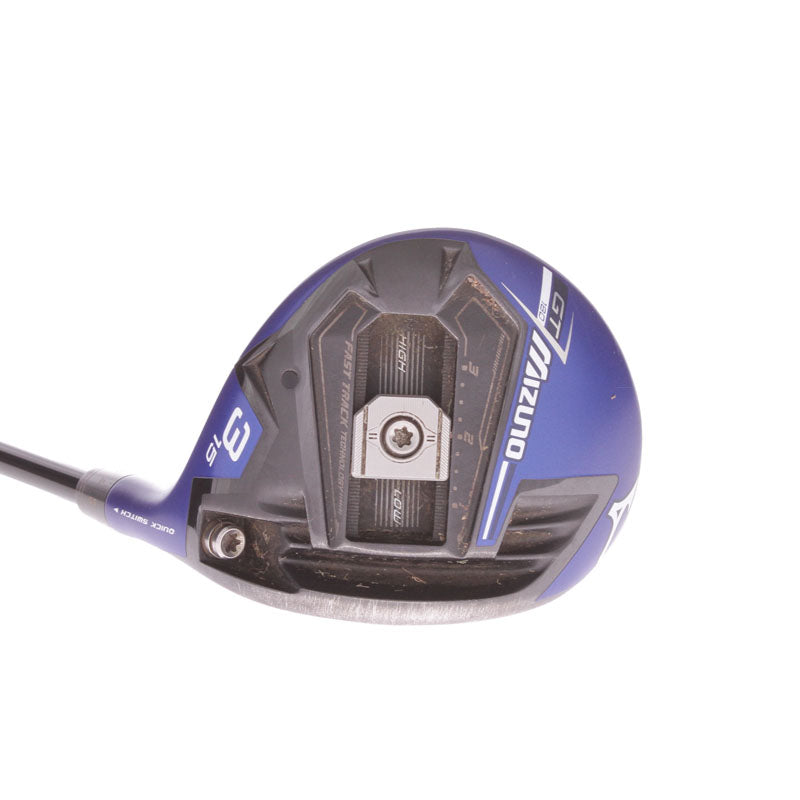 Mizuno GT 180 Graphite Men's Right Hand Fairway 3 Wood 15 Degree Stiff - Mitsubishi TENSEI SILVER 70G