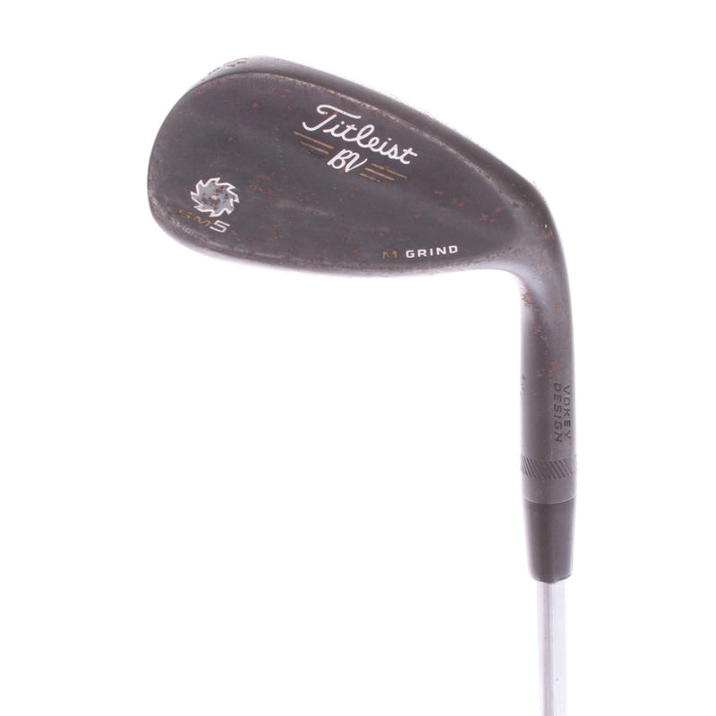 Titleist SM5 Steel Men's Right Hand Lob Wedge 58 Degree 8 Bounce M Grind Wedge Flex - BV Vokey Design