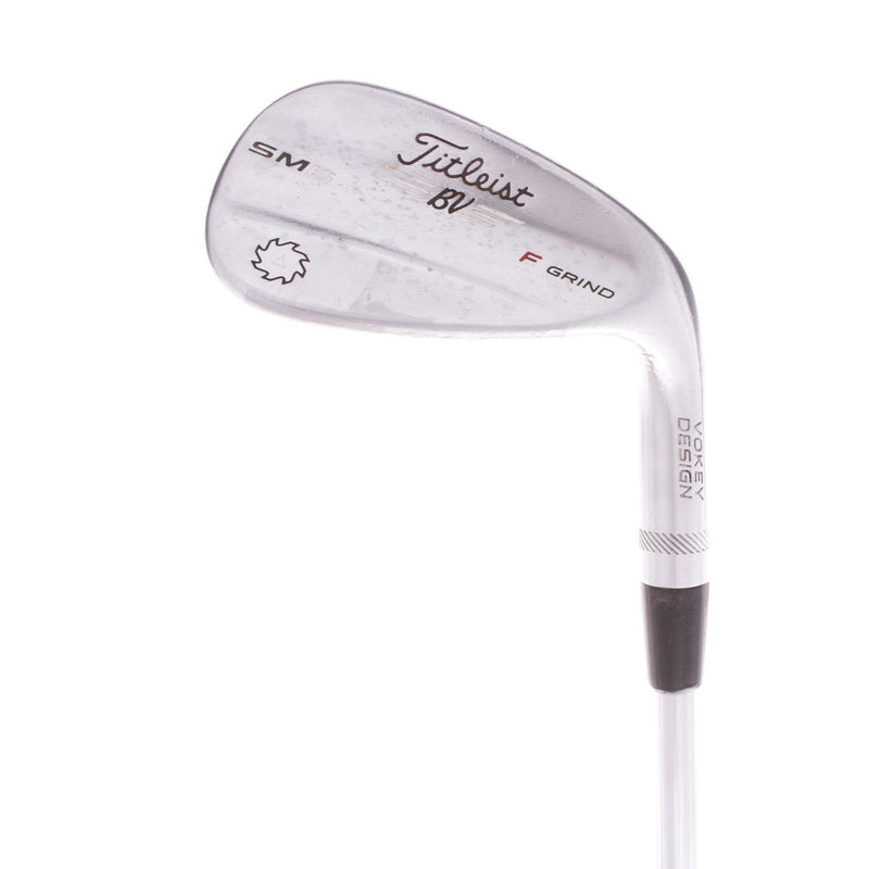 Titleist SM6 Steel Men's Right Hand Gap Wedge 50 Degree 12 Bounce F Grind Wedge Flex - BV Vokey Design