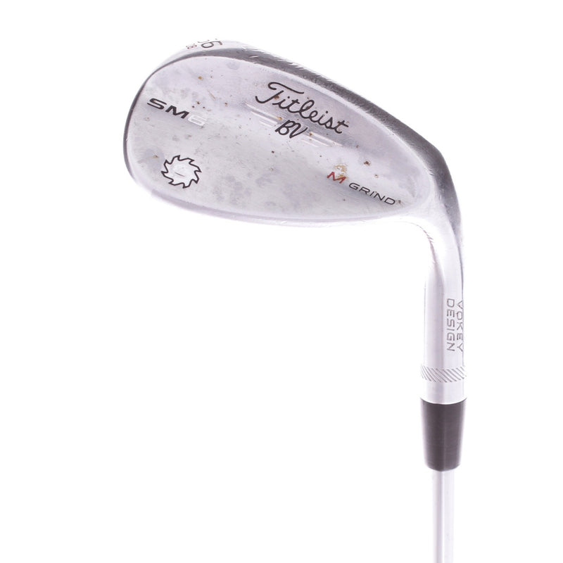 Titleist SM6 Steel Men's Right Hand Sand Wedge 56 Degree 8 Bounce M Grind Wedge Flex - BV Vokey Design