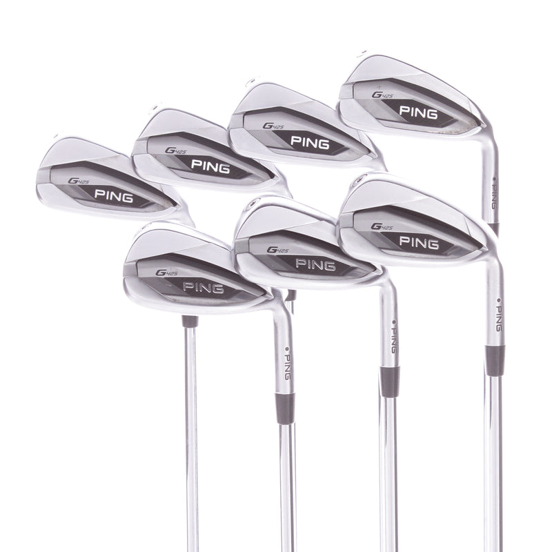 Ping G425 Steel Men's Right Hand Irons 4-PW Black Dot Regular - Ping AWT 2.0